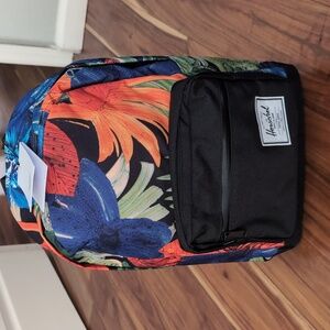 Herschel Supply Co Water Color Floral BackPack Nwt ❤️